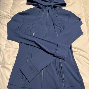 Blue Lululemon Define Hooded Jacket